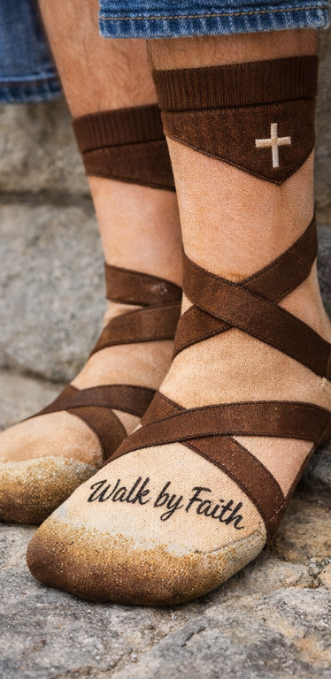 Psalms Comfort Crew socks